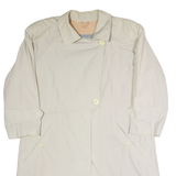 PENNY JAY Womens Trench Coat Beige 90s XL