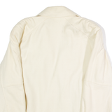 BIGNOMI Womens Flight Jacket Cream 90s XL