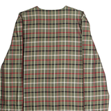 ELEGANCE PARIS Womens Coat Green Check XL