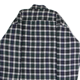 CHALET Mens Chore Jacket Green Flannel Plaid 2XL