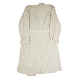 PACIFIC LINE Womens Trench Coat Beige 90s UK 12