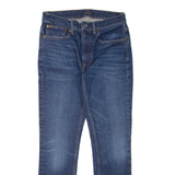 POLO RALPH LAUREN Mid Rise Womens Jeans Blue Slim Skinny Stone Wash W28 L28