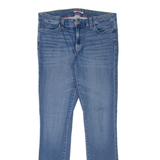 TOMMY HILFIGER Womens Jeans Blue Slim Skinny Stone Wash W30 L30