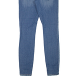 TOMMY HILFIGER Womens Jeans Blue Slim Skinny Stone Wash W30 L30