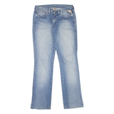 REPLAY Womens Jeans Blue Slim Straight Stone Wash W26 L30