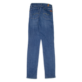 7 FOR ALL MANKIND Womens Jeans Blue Slim Skinny Stone Wash W24 L32