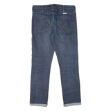 WRANGLER Winona Womens Jeans Blue Slim Straight Stone Wash W28 L27