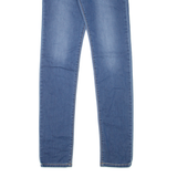 TIMBERLAND Womens Jeans Blue Slim Straight Stone Wash W27 L32