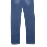 TIMBERLAND Womens Jeans Blue Slim Straight Stone Wash W27 L32