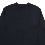 DICKIES Mens T-Shirt Black Long Sleeve L