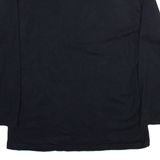DICKIES Mens T-Shirt Black Long Sleeve L