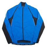 CRANE Full Zip Mens Jersey Blue Long Sleeve L