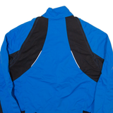 CRANE Full Zip Mens Jersey Blue Long Sleeve L