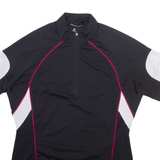 GONSO Womens Jersey Black 1/4 Zip M