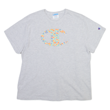 CHAMPION Mens T-Shirt Grey XL