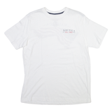 NAUTICA Mens T-Shirt White USA XS