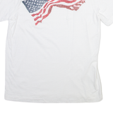 NAUTICA Mens T-Shirt White USA XS