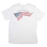 NAUTICA Mens T-Shirt White USA XS