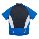 INOC Mens Jersey Blue 1/4 Zip XL