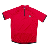 ALIVE Mens Jersey Red 1/4 Zip M