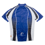 NAKAMURA Mens Jersey Blue 1/2 Zip M