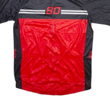Mens Jersey Black 1/2 Zip M