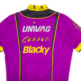 BLACKY Mens Jersey Purple 1/4 Zip L