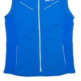 CRAFT Full Zip Mens Jersey Blue Sleeveless M