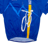 BICYCLE LINE Mens Jersey Blue 1/4 Zip 3XL