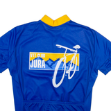 BICYCLE LINE Mens Jersey Blue 1/4 Zip 3XL