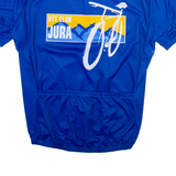 BICYCLE LINE Mens Jersey Blue 1/4 Zip 3XL