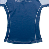 BADGER RUGBY UK Womens Jersey Blue V-Neck S