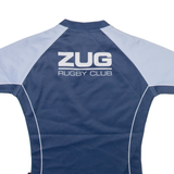 BADGER RUGBY UK Womens Jersey Blue V-Neck S