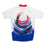 NEW TREND Mens Jersey White 1/2 Zip XL