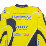 DIFFUSPORT Mens Jersey Yellow Long Sleeve V-Neck XS