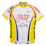 CUORE Full Zip Mens Jersey White M