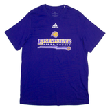 ADIDAS Mens T-Shirt Blue L