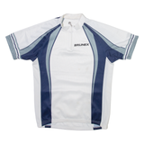 BRUNEX Mens Jersey White 1/4 Zip M
