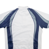 BRUNEX Mens Jersey White 1/4 Zip M