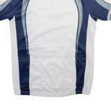 BRUNEX Mens Jersey White 1/4 Zip M
