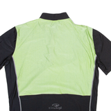 SMASH Mens Jersey Green 1/4 Zip M