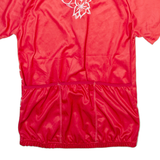 CRANE Womens Jersey Red 1/4 Zip S