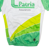 DESCENTE Mens Jersey White 1/4 Zip M