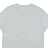 TOMMY HILFIGER Womens T-Shirt Grey V-Neck S
