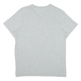TOMMY HILFIGER Womens T-Shirt Grey V-Neck S