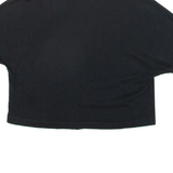 NIKE Cropped Womens T-Shirt Black M