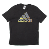 ADIDAS Mens T-Shirt Black M