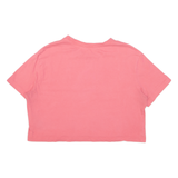 NIKE Loose Fit Cropped Womens T-Shirt Pink M