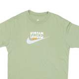 NIKE Loose Fit Mens T-Shirt Green S