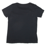 NIKE Womens T-Shirt Black XL